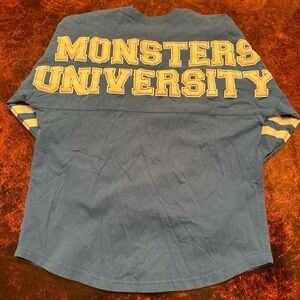 Disney monsters university long sleeve jersey